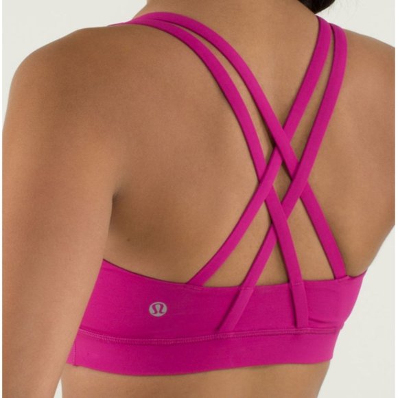 lululemon athletica Other - Lululemon Energy Bra Raspberry 4